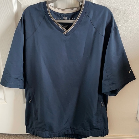 Wind Shirt Nike Golf Short Sleeve Jacket Nike Golf Pullover NK